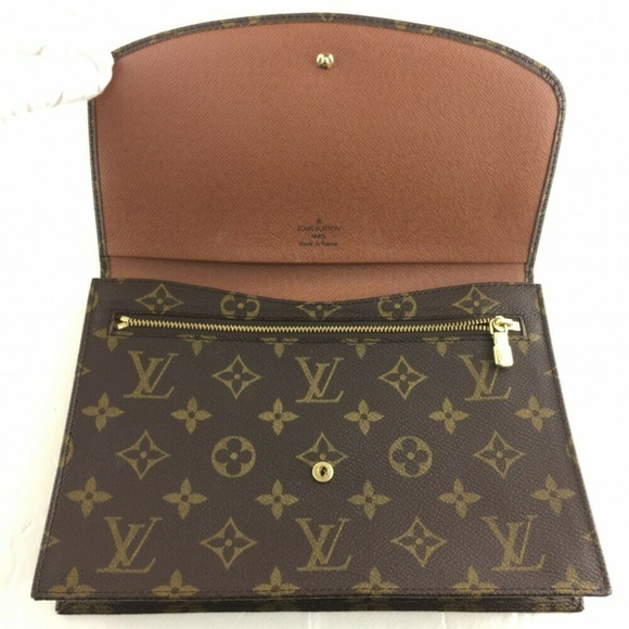 Vuitton Bags | Authentic Louis Vuitton Pochette Rabat 23 Clutch | Poshmark